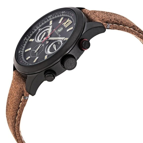 NWT Authentic Brooklyn Watch Co. Open Box - Stuyvesant Quartz Black Dial Men's W - Picture 2 of 7